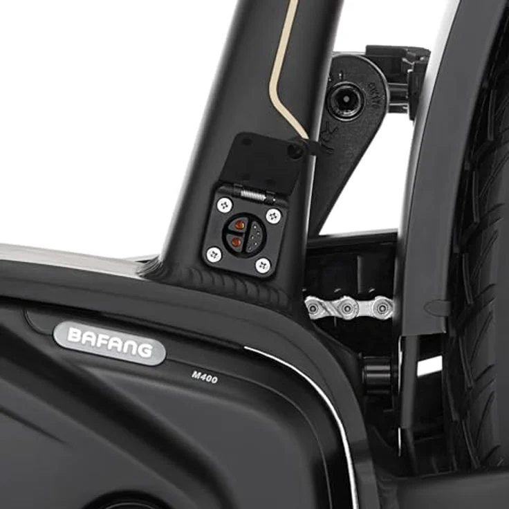 Fischer E-Bike Trekking VIATOR 4.2i Active, Elektrofahrrad für Damen und Herren, 28 Zoll, RH 55, 80 Nm Mittelmotor, 36 V 630 Wh Akku, Shimano 9-Gang, nur 30 kg Gewicht – Bild 4