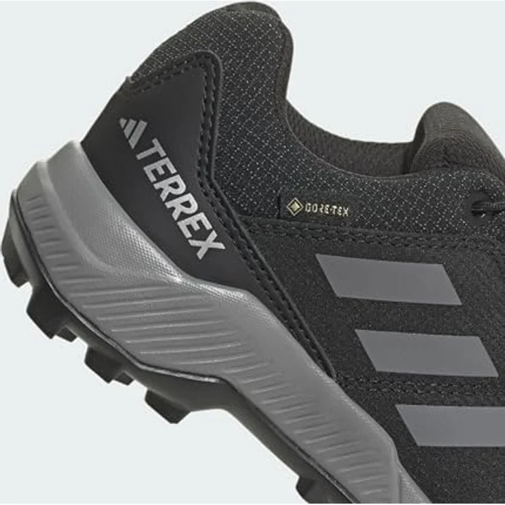 Adidas Terrex GTX, Wasserdichte Outdoorschuhe mit Gore-Tex-Membran, schwarz/grau, Größe 38 2/3 EU – Bild 5