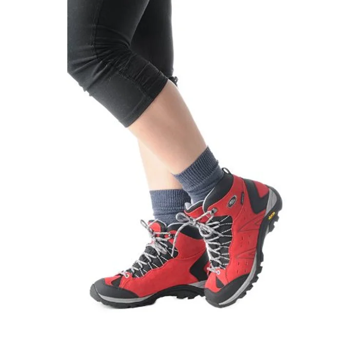 BRÜTTING Mount Bona High, Trekkingstiefel für Damen in Grün mit wasserdichter Comfortex-Klimamembrane und rutschfester Vibram-Laufsohle – Bild 2