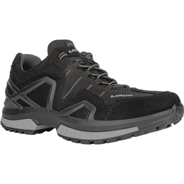 LOWA Gorgon GTX, Multifunktions-Wanderschuhe mit GORE-TEX Membran, schwarz/anthrazit, UK 8, normalweite – Bild 5