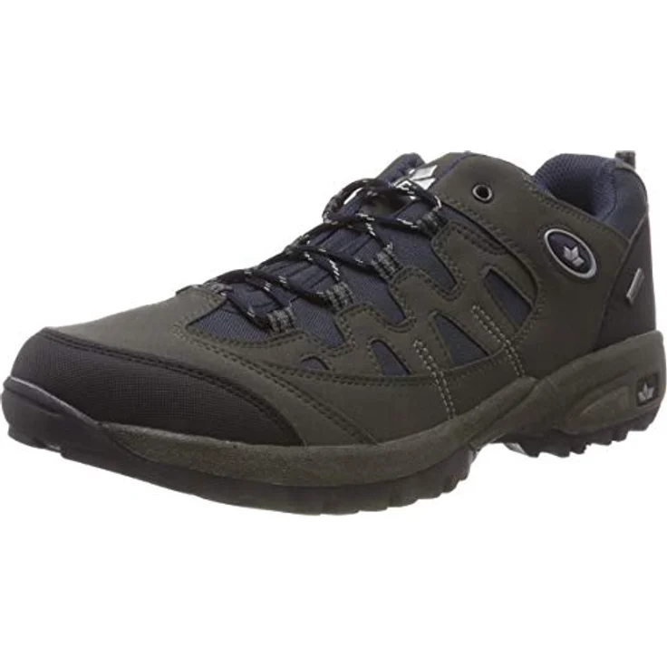 Lico Steppe Low, Herren Wanderschuhe, bequemes Textilfutter, profiliierte Gummisohle, Blau, Größe 45 – Bild 1