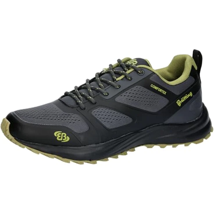 Brütting Mount Ray, Herren Wanderschuhe mit Comfortex-Klimamembrane, grau – Bild 1