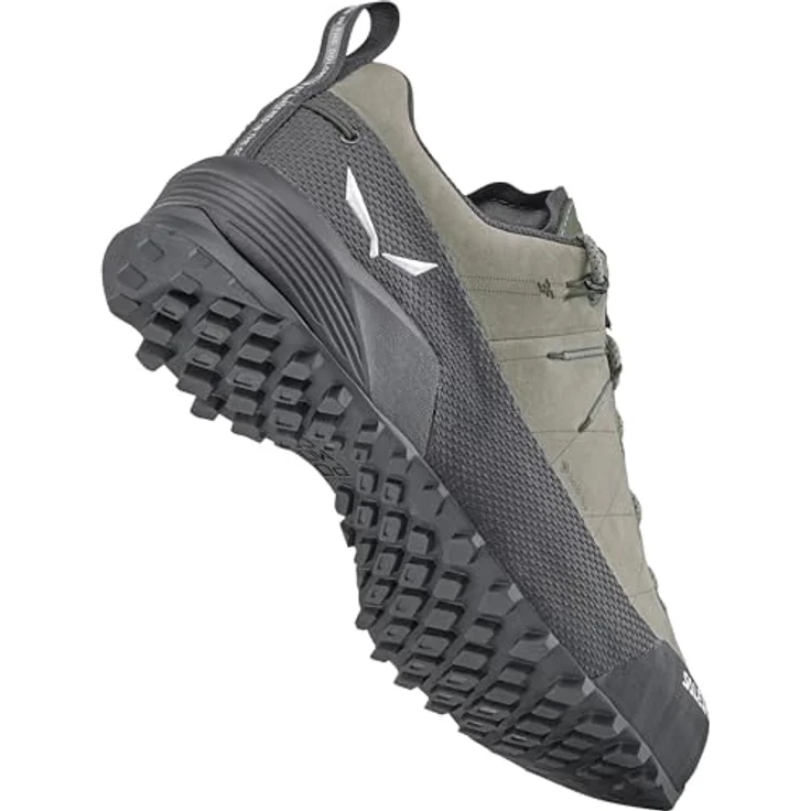 Salewa Wildfire Leather 2 GORE-TEX, Damen Wanderschuhe mit 360°-Rand und POMOCA® Außensohle, grau, Größe 39 – Bild 4