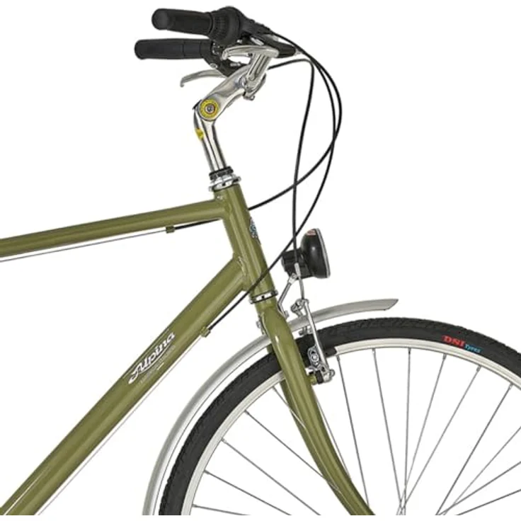 ALPINA Roxy Mann, 1-Gang Cityrad mit 550 mm Aluminiumrahmen, Stahlgabel, Reed Green, 28 Zoll – Bild 2