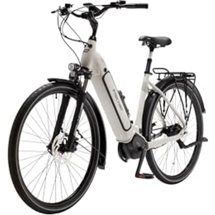 FISCHER E-Bike City CITA 4.3i, Elektrofahrrad für Damen und Herren, 65 Nm Mittelmotor, 630 Wh Akku, 7-Gang SHIMANO Nabenschaltung, 90 Lux LED-Beleuchtung, Sand matt – Bild 2