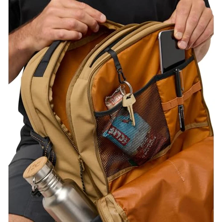 Haglöfs Jarve Multi Wanderrucksack, 33.5 cm x 8 cm x 53.5 cm, 100% Nylon, braun – Bild 9