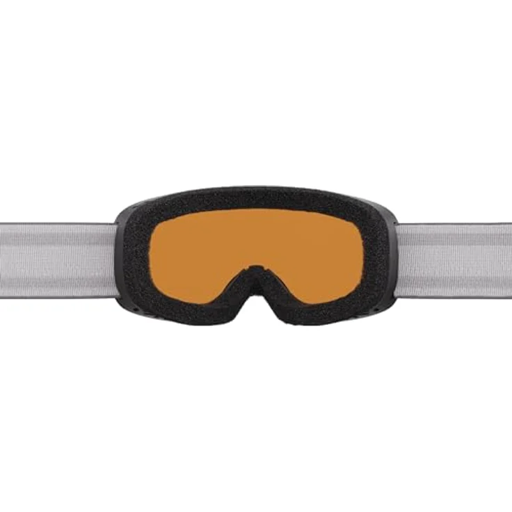 ALPINA PINEY 2.0, Beschlagfreie und bruchsichere Skibrille für Kinder mit 100% UV-Schutz, white matt – Bild 3