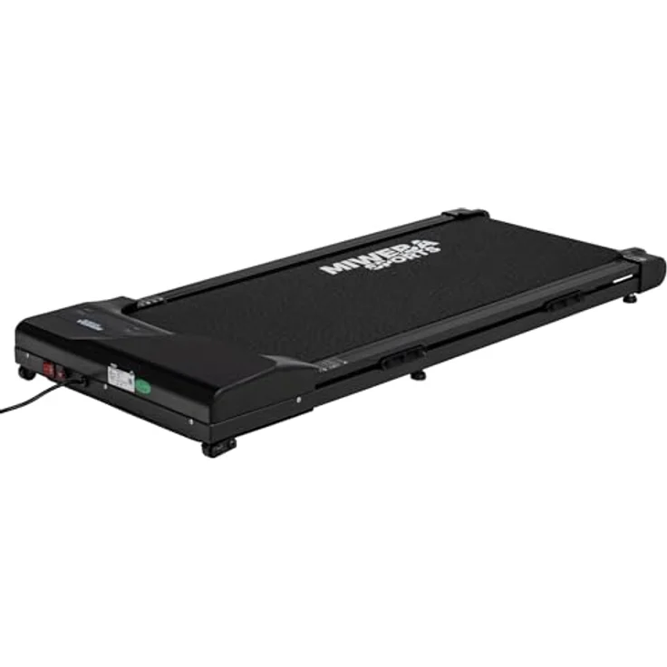 Miweba Sports Walking Pad 9% Steigung, Laufband für Zuhause mit 3 Jahren Garantie, Schwarz, ultraflach und leise, kompatibel mit Zwift und Kinomap – Bild 5