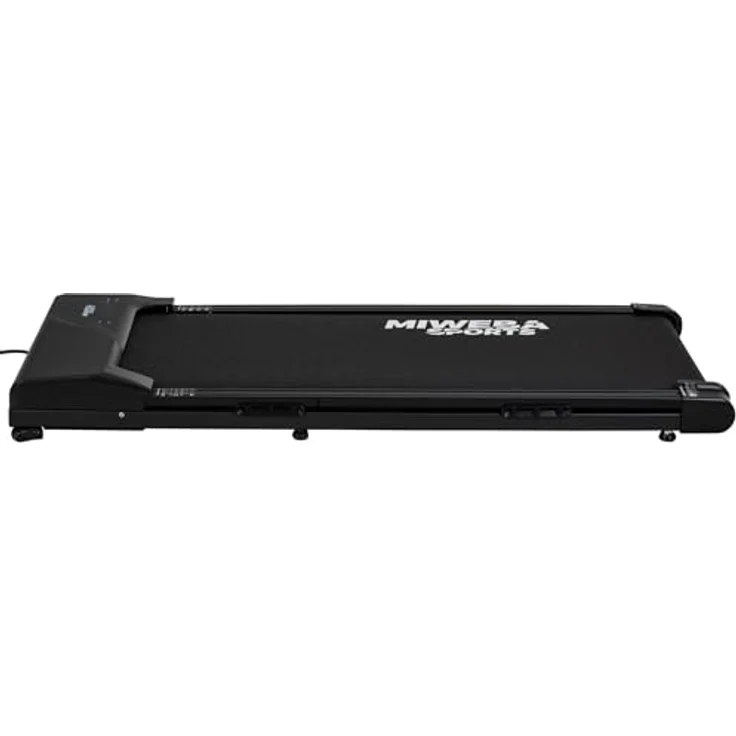 Miweba Sports Walking Pad 9% Steigung, Laufband für Zuhause mit 3 Jahren Garantie, Schwarz, ultraflach und leise, kompatibel mit Zwift und Kinomap – Bild 3