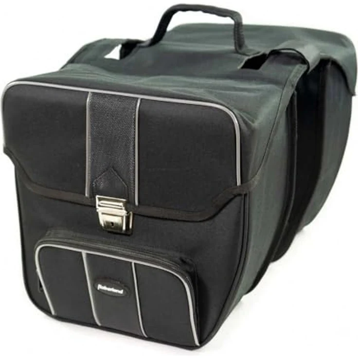 Haberland Doppeltasche für Erwachsene, Schwarz, 25 Liter, 32 x 34 x 16 cm – Bild 3