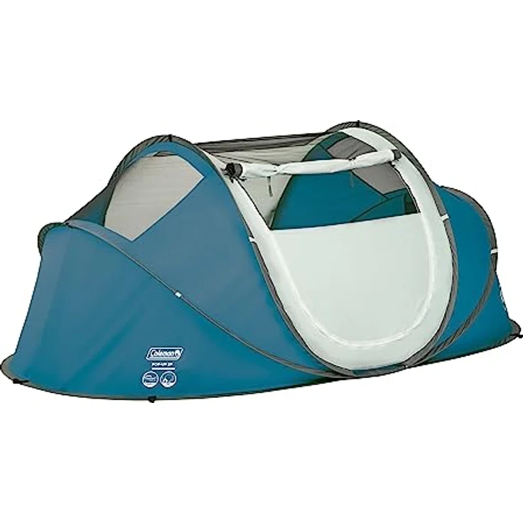 Coleman Fast Pitch Pop Up Zelt Galiano 2, 2 Mann Wurfzelt, wasserdicht WS 2.000mm, 2,3 x 1,35 x 0,9 m, Packmaß Ø 77 cm, 2,5 kg – Bild 2
