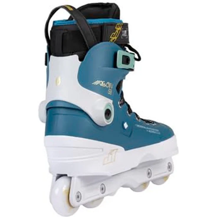USD Aeon 58 Jay Yoon, Rollschuhe mit V-Power Top-Strap, Myfit 2nd Skin Liner und UC Pro Wheels (58 mm, 88A/92A Mix) für optimalen Komfort und Fahrgefühl – Bild 4