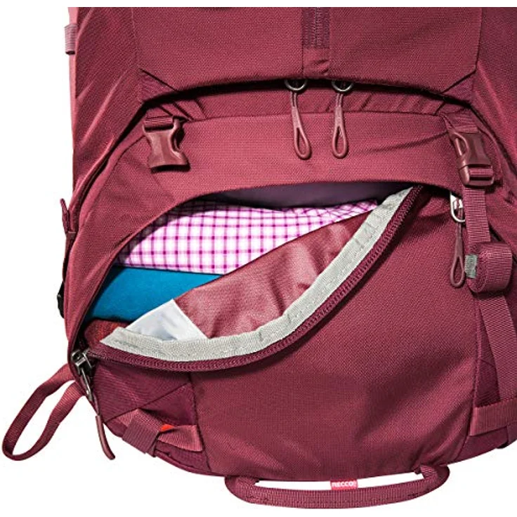 Tatonka Yukon X1 65+10 Women Rucksack, 82 cm, bordeaux rot, 100% Polyamid – Bild 7