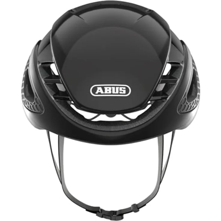 ABUS GameChanger Rennradhelm, Aerodynamischer Fahrradhelm mit Forced Air Cooling, für Damen und Herren, Schwarz Glänzend, Größe S (51-55 cm) – Bild 2