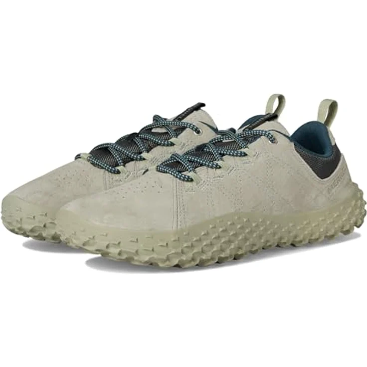 Merrell Barefoot Wrapt, Herren Wanderschuhe in Beige, mit aggressive Gummisohle und atmungsaktivem Meshfutter, Größe 42 – Bild 12