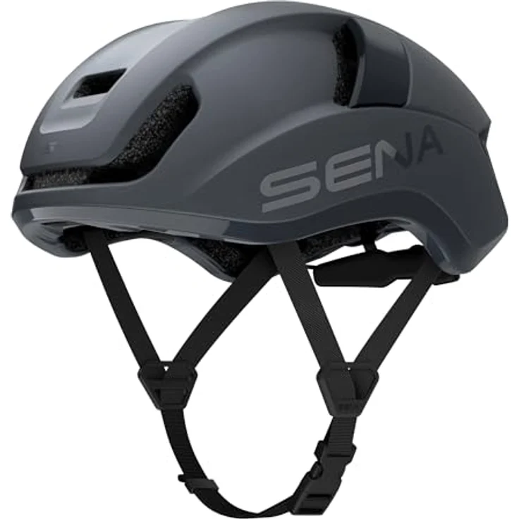 Sena S1 Matte Gray L Smart Helm, mit Mesh Intercom und LED-Rücklicht – Bild 1