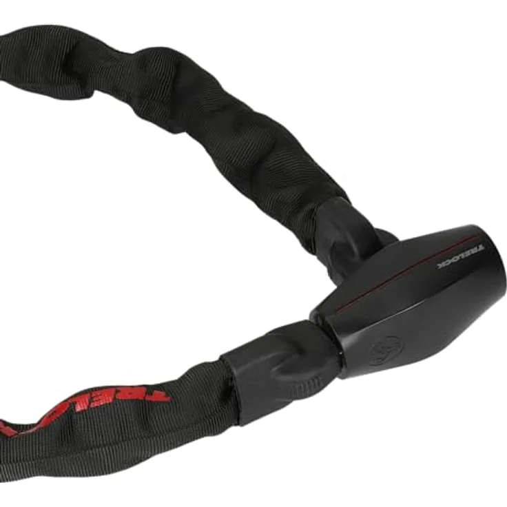 Trelock Kettenschloss 110 cm D 9,5 mm BC 680/110/9,5 schwarz ohne Halter – Bild 5