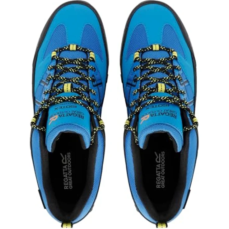 Regatta Samaris III RMF835-DLW, Wanderschuhe mit ISOTEX-Membran und atmungsaktiven Materialien, grau/orange – Bild 5