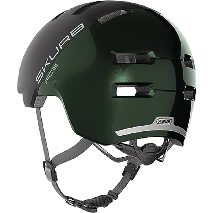 Abus Skurb, Velohelm für Commuter, 52 - 56 cm, matte und glänzende Schale, urbaner Lifestyle – Bild 6