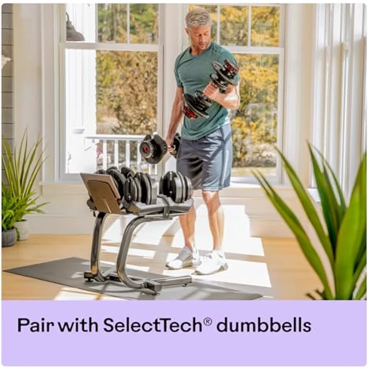 BowFlex Stand mit Media Rack – Bild 7