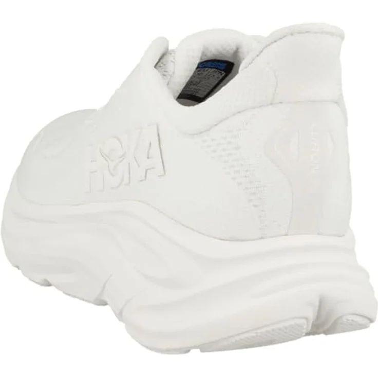 Hoka Clifton 10, Damen Laufschuhe mit optimaler Dämpfung und atmungsaktivem Obermaterial, Weiss – Bild 6