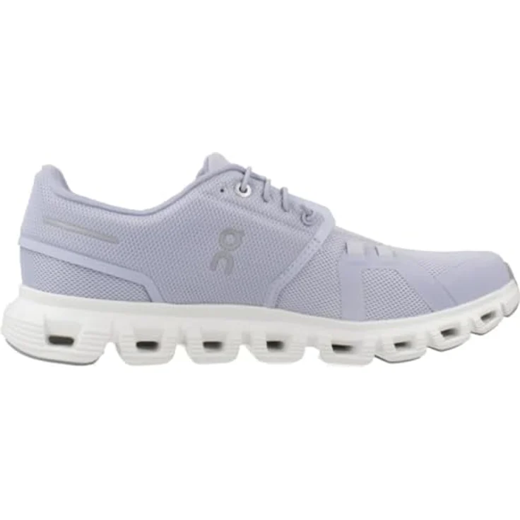 ON RUNNING CLOUD 6, Laufschuhe mit Cloud Tec®-Technologie, gepolstertem Schaftrand und rutschhemmender Laufsohle, blau – Bild 4