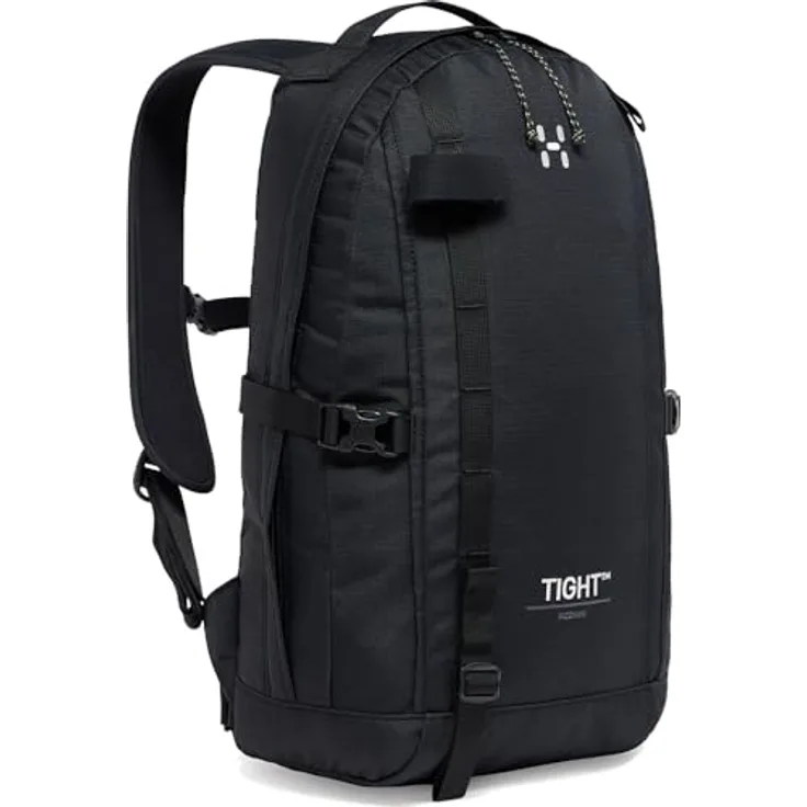 Haglöfs Tight Wanderrucksack, 45 cm, schwarz, 100% Polyester, kompakte Maße 27 cm x 10 cm x 45 cm