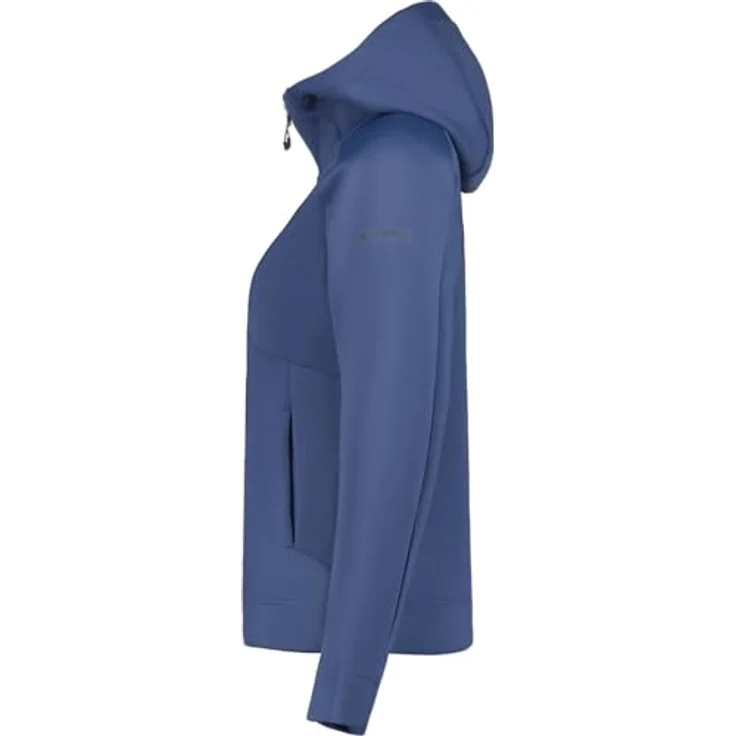 Icepeak Bunnell Skijacke für Damen, Midlayer mit fester Kapuze, 4-Wege-Stretch, marinenblau, Größe M – Bild 3