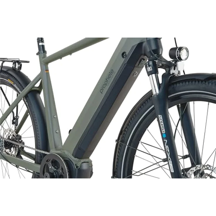 Prophete ENTDECKER 4.0 E-Bike, 28" RH: 54, Mittelmotor 250 W/100 Nm, 9-Gang Kettenschaltung, TFT-Display, 48 V Akku, Schwarz/Anthrazit – Bild 3
