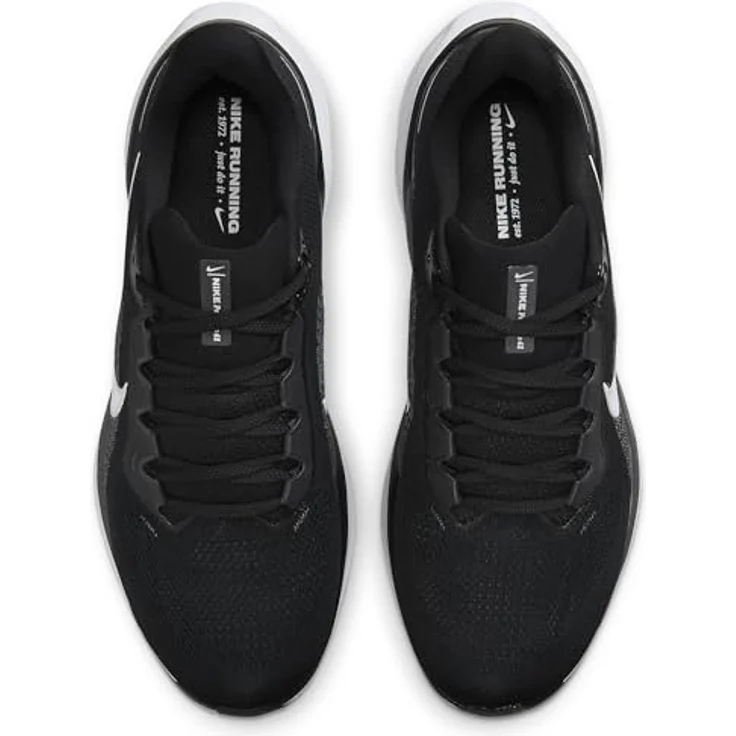 Nike Pegasus 41, Herren Laufschuhe mit ReactX Dämpfung und Air Zoom Elementen, Weiss, Schwarz, Grau, Größe 45.5 – Bild 5