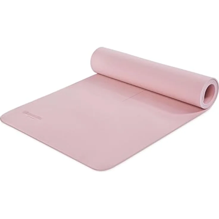 HyperMotion Yogamatte Lotus, rutschfestes TPE mit 6mm Stärke, 183x61 cm, rosa, inkl. Tragegurt – Bild 19
