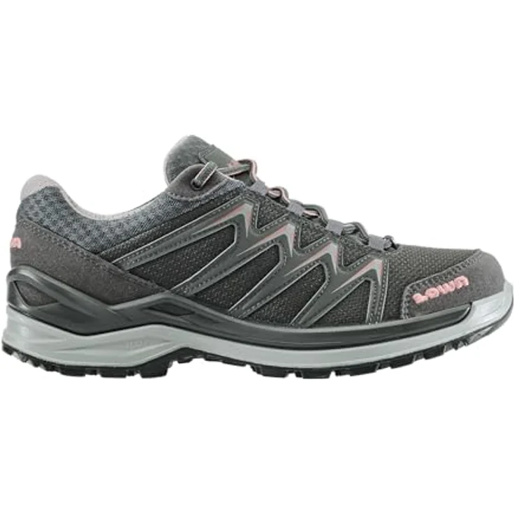 Lowa INNOX PRO GTX LO Ws Wanderschuh, Damenmodell in grau aus Synthetik mit wasserdichter Gore-Tex-Membran – Bild 2