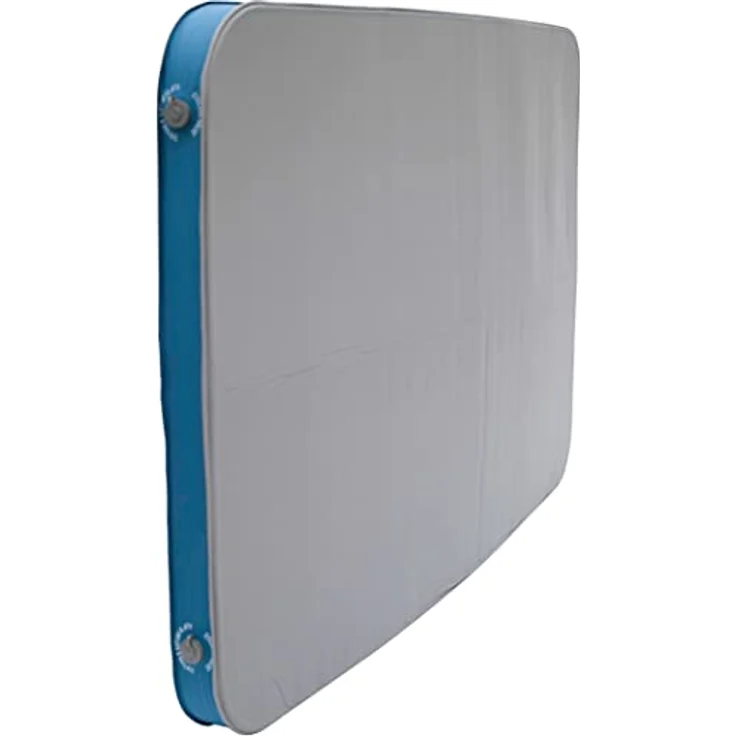 Vango Shangri-La II 10 Double, Selbstaufblasende Isomatte mit vertikalen Wänden und kompaktem Packmaß, 200 x 132 cm, grau – Bild 2