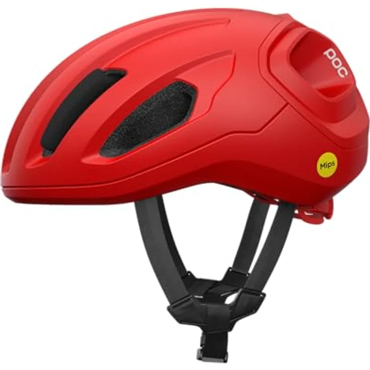 POC Amidal Rennradhelm mit MIPS Air Node, verstärkten Zonen, effektiver Belüftung und kompatibel mit Knog Rücklicht – Bild 1