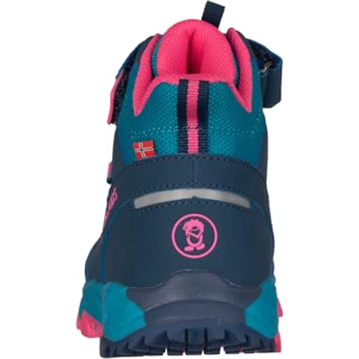 TROLLKIDS KIDS TRONFJELL HIKER MID, wasserdichter Wanderschuh mit hoher Dämpfung und rutschfester Gummi-Sohle – Bild 4