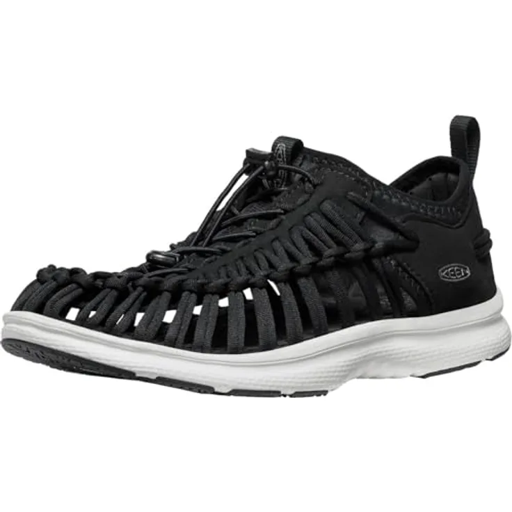 Keen Wanderschuhe Trekkingschuh, flexibles Obermaterial aus Kordeln in Häkeloptik, geruchsneutralisierendes Fußbett, elastische Zugbandschnürung