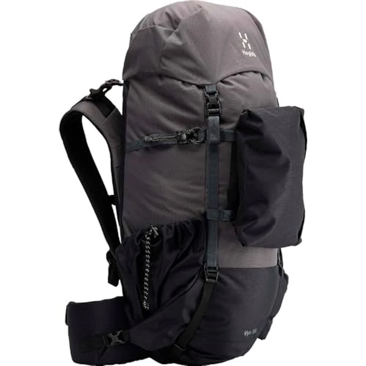 Haglöfs Vyn Wanderrucksack, 71 cm, grau, 100% Polyamid, kompakt mit 36 cm x 31 cm – Bild 1