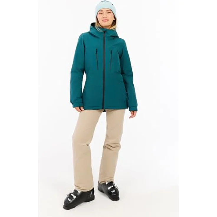 Protest PRTBEVERLY Damen-Skijacke, winddicht und atmungsaktiv, Rainstorm Blue, Größe S/36 – Bild 5