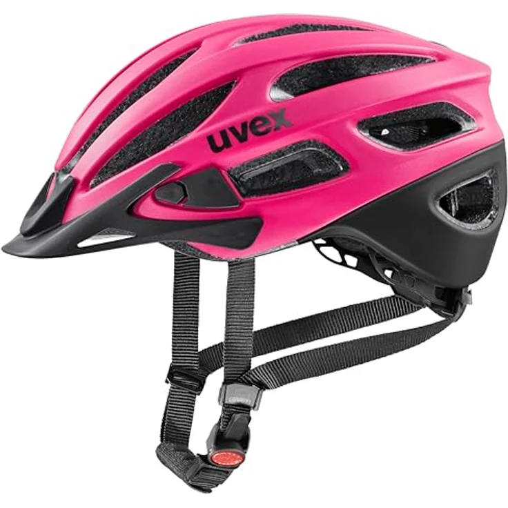Uvex True CC, E-Bike Helm euphoria-schwarz matt mit integrierter Sonnenblende, Größe 55-58 cm, optimal belüftet – Bild 1
