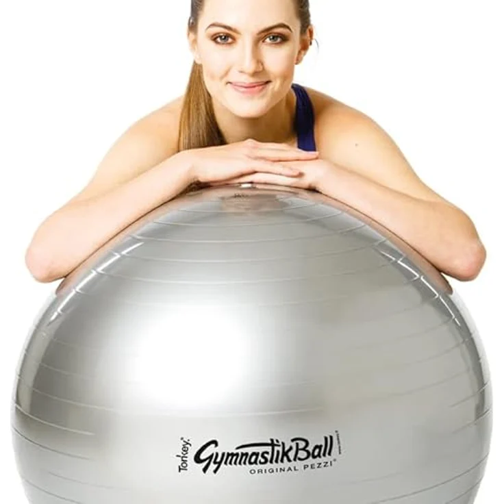 PEZZI Gymnastikball, Ø 75 cm, rot, rot – Bild 6
