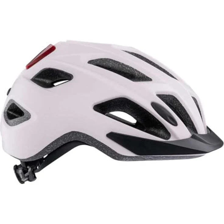 CONTEC City-Fahrradhelm "Abbey MIPS", rose, mit Safety LED und reflektierenden Gurten, individuelle Anpassung und kühlende Polsterung – Bild 2