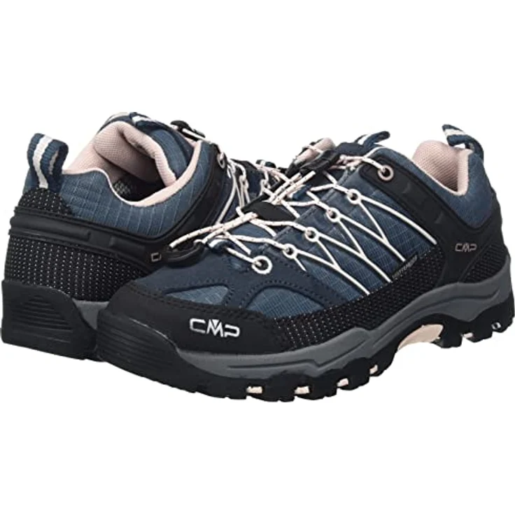CMP Kinder-Trekkingschuhe Rigel Low Wp, Moderner Wanderschuh für Komfort, grau – Bild 7