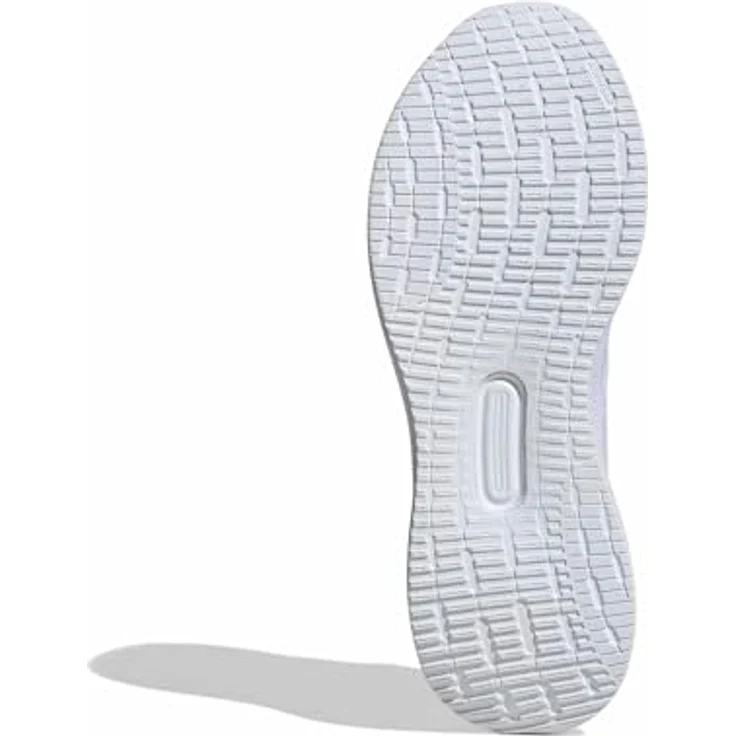 adidas Run Falcon 5, Herren Laufschuhe mit Cloudfoam-Zwischensohle, atmungsaktivem Mesh-Obermaterial, Weiss, Größe 44 2/3 – Bild 8