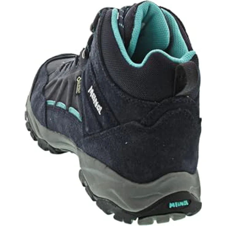 Meindl Nebraska Lady Mid GTX, Wasserdichte Wanderschuhe mit griffiger Light Trail-Sohle, nachtblau, Gr. 51/2 – Bild 3