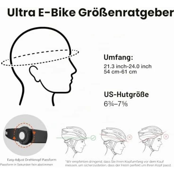 Lumen Labs Lumos Ultra E-Bike Helm, Gunmetal Grey M/L mit COB-LED-Beleuchtung, Belüftungssystem und Full-Circle-Fit-System – Bild 8