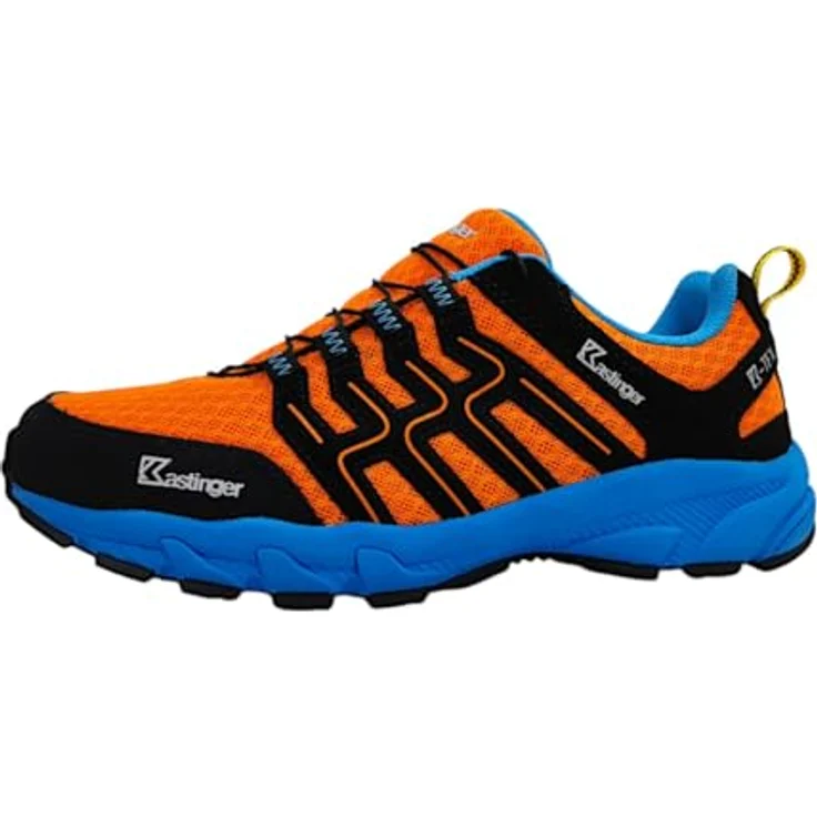 Kastinger Wanderschuhe, Kunstleder/Mesh, Größe 37 EU, Blau, Schnürer mit Gummi-Laufsohle – Bild 1