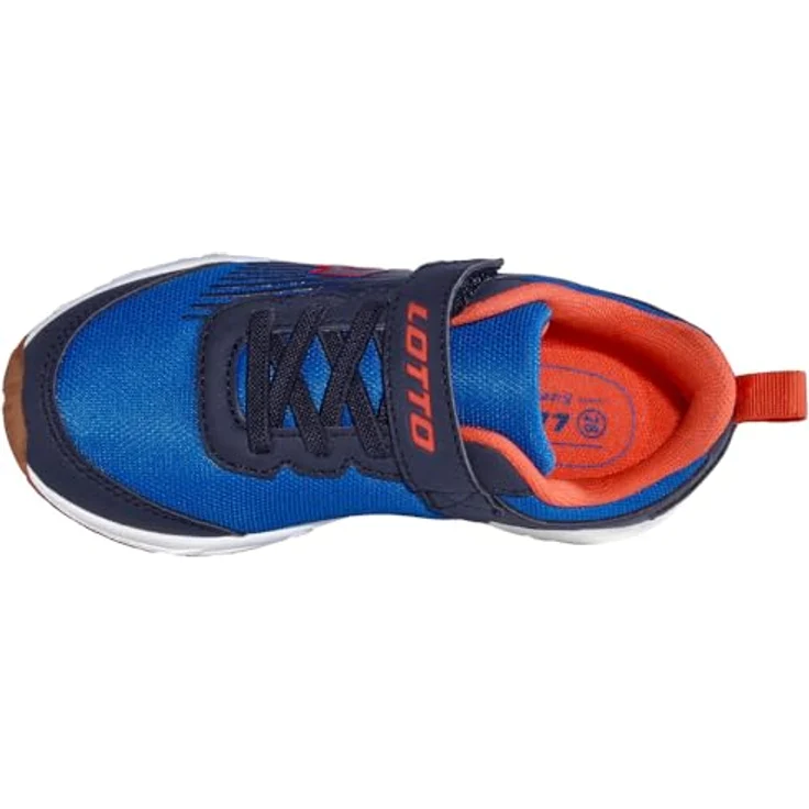 Lotto Sportschuh Klettverschluss HATUSH K, Laufschuh für Kinder mit hallentauglicher Sohle, moderne Optik und guter Luftzirkulation – Bild 5