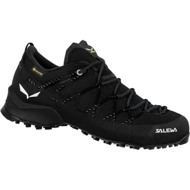 Salewa Damen Wildfire 2 GTX, Wasserdichter Approach-Schuh mit atmungsaktiver GORE-TEX® Membran, Schwarz, Größe 40.5 – Bild 1