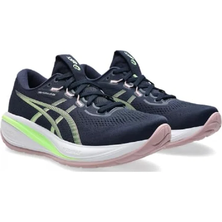 Asics Gel Cumulus 28, Laufschuhe mit GEL-Technologie, schwarz-grün, Größe 39 – Bild 3