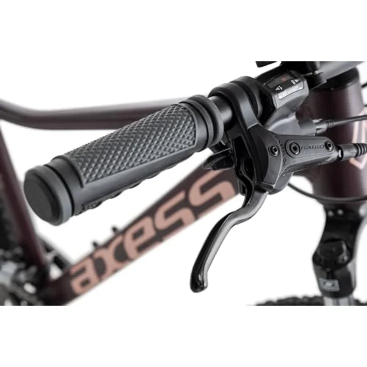 Axess Doree, Damen-Mountainbike Hardtail mit 16-Gang Schaltung und hydraulischen Scheibenbremsen, matt red, 17 Zoll Rahmen, 29 Zoll Laufräder – Bild 5